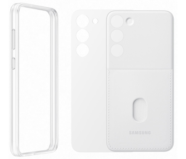 SAMSUNG Frame Case do Samsung S23+ Biały - 1110098 - zdjęcie 4